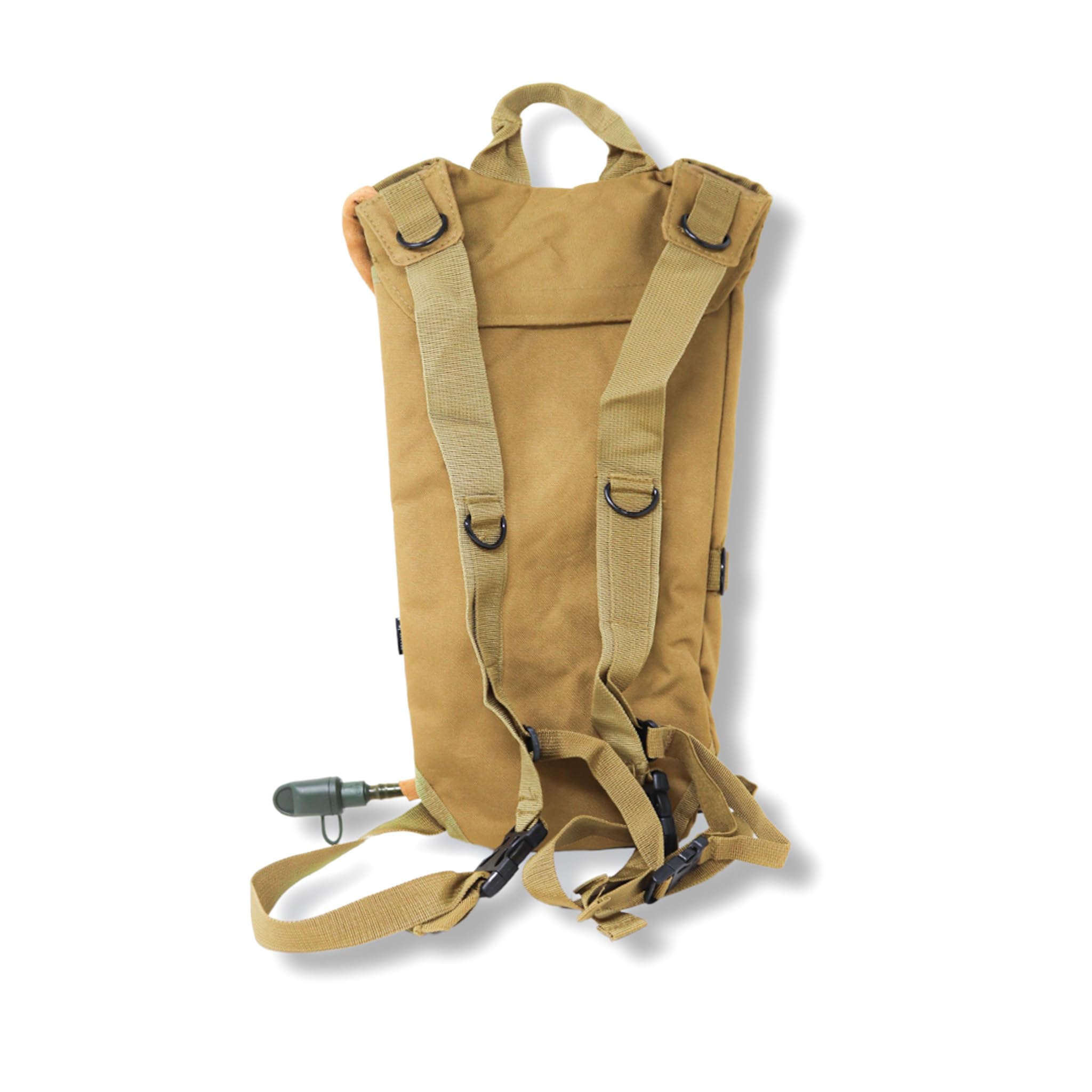 M MCGUIRE GEAR Zaino per l'idratazione, con sacca idrica, zaino da trekking in nylon impermeabile con sacca d'acqua, zaino per corsa, ciclismo e ciclismo