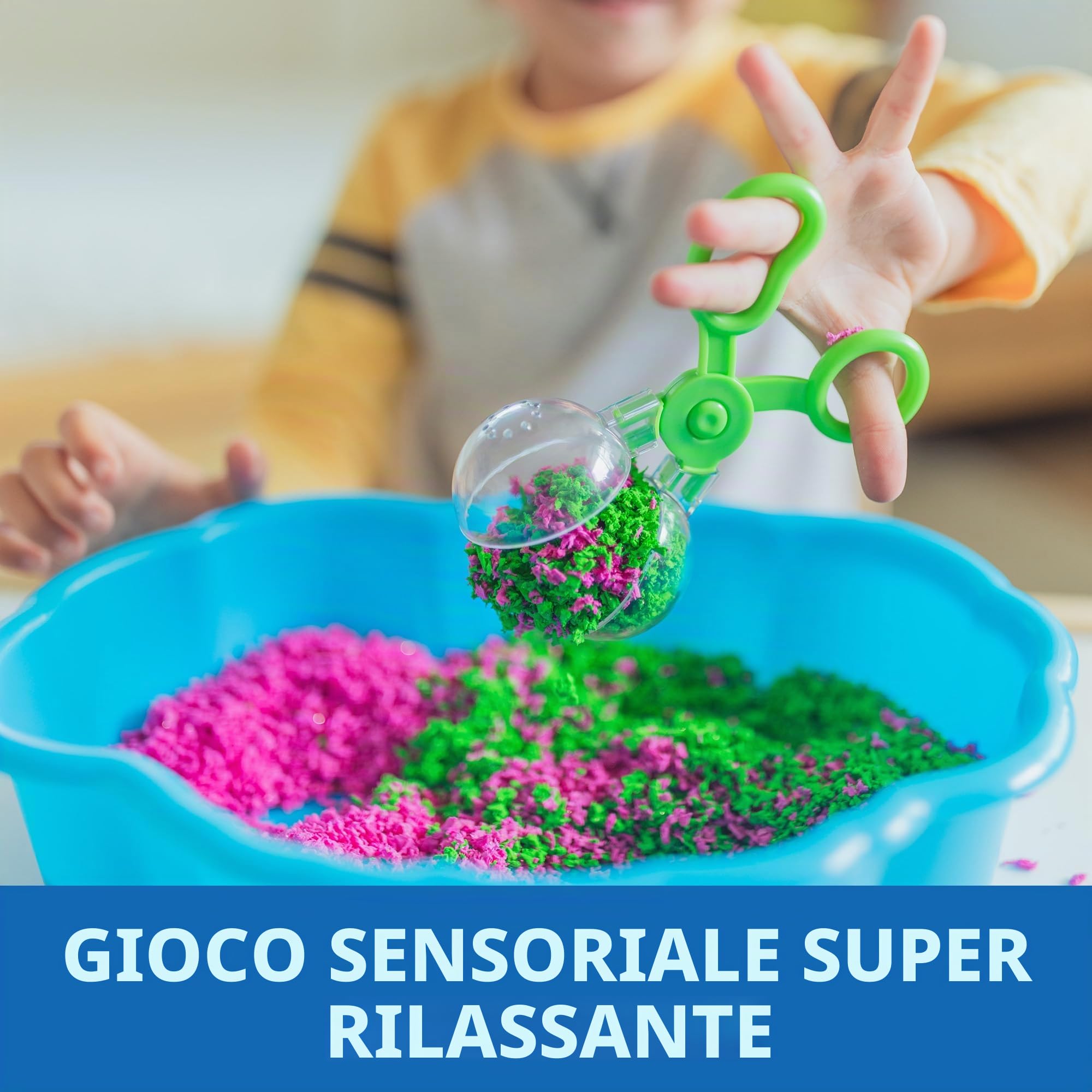 Learning Resources Stazione Sensoriale Playfoam Pluffle, Gioco Creativo da strizzare e Modellare, Gioco tattile per l’età prescolare, dai 3 Anni in avanti