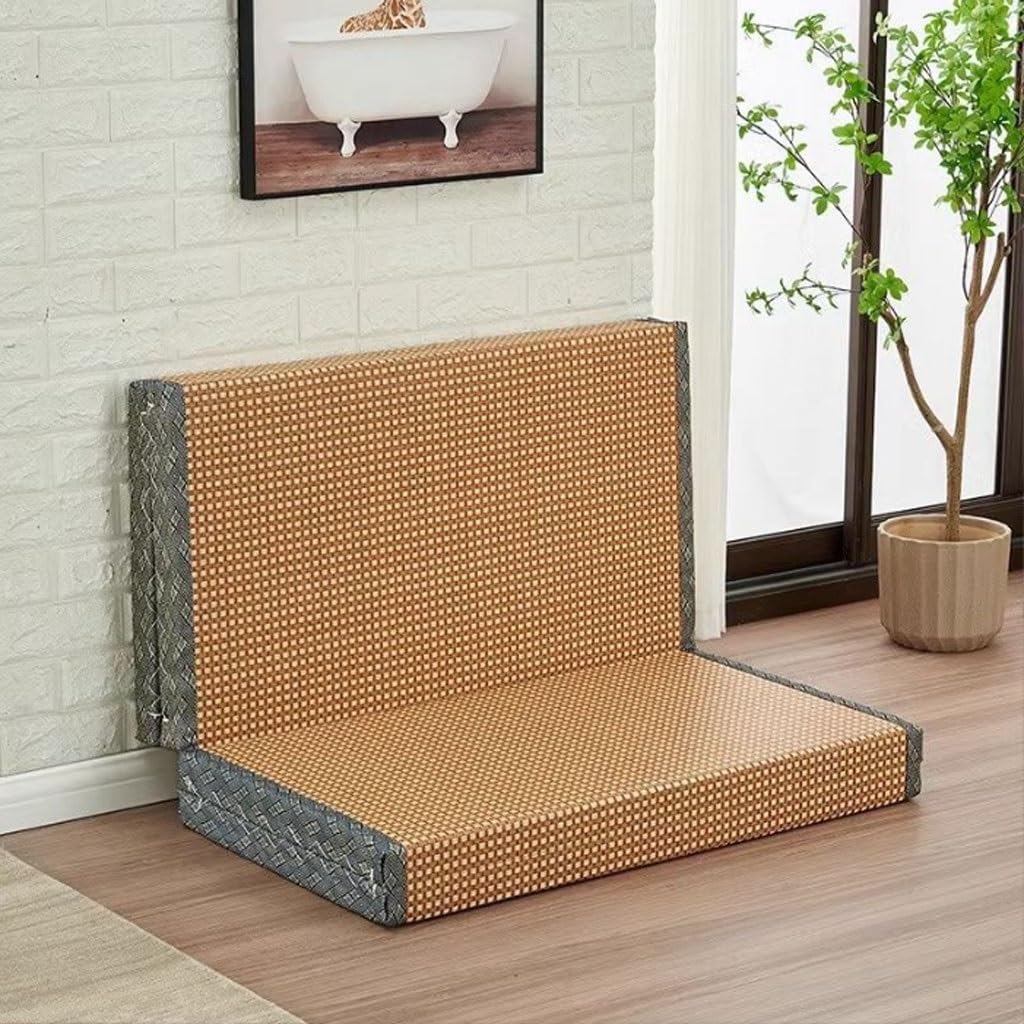 Materassino futon pieghevole in fibra di cocco per meditazione, yoga, sala zen