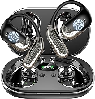 Paekole AI Translator Earbuds Real-Time 144 Languages & Accents, 3-in-1 Open Ear Wireless Bluetooth Earbuds with Charging Case, Spanish/English Audífonos Traductores, iOS & Android Compatible