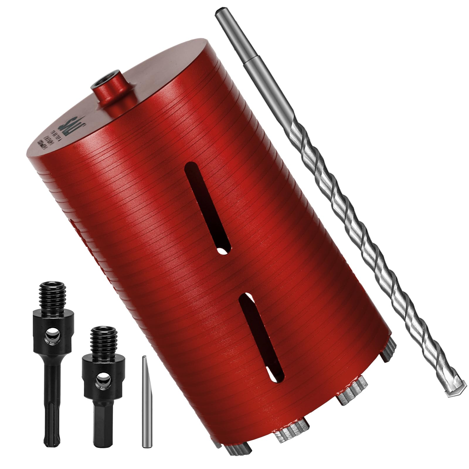 SALI Diamond Core Drill Bit - 2.5" for Concrete & Masonry -24 SALI Diamond Core Drill Bit - 2.5" for Concrete & Masonry -24