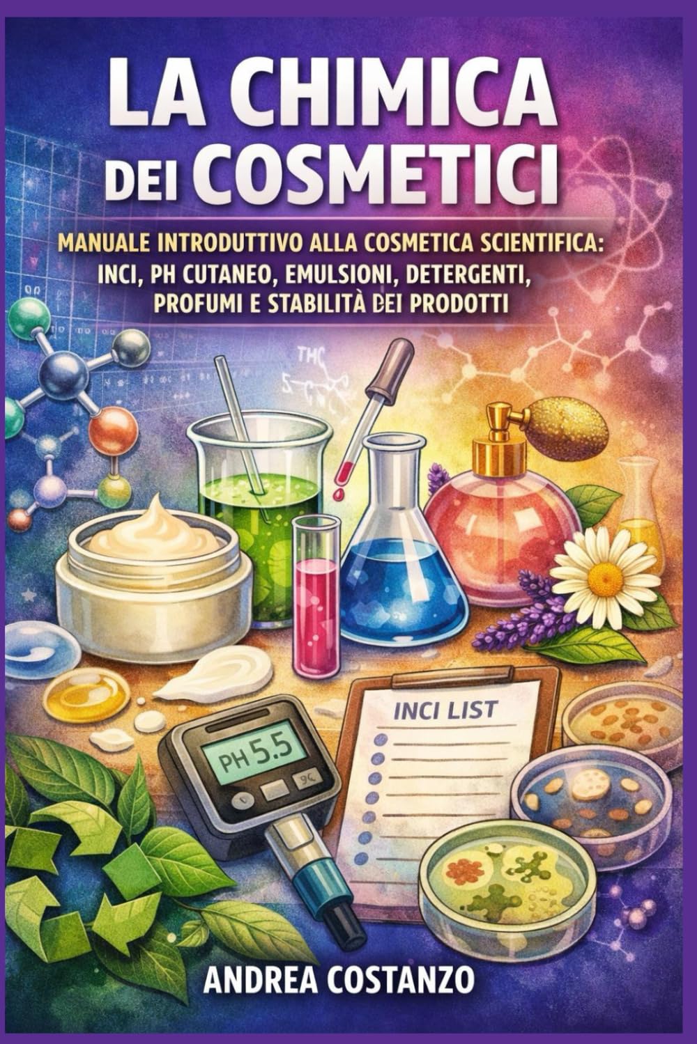 La Chimica dei Cosmetici: Manuale introduttivo alla cosmetica scientifica: INCI, pH cutaneo, emulsioni, detergenti, profumi e stabilità dei prodotti