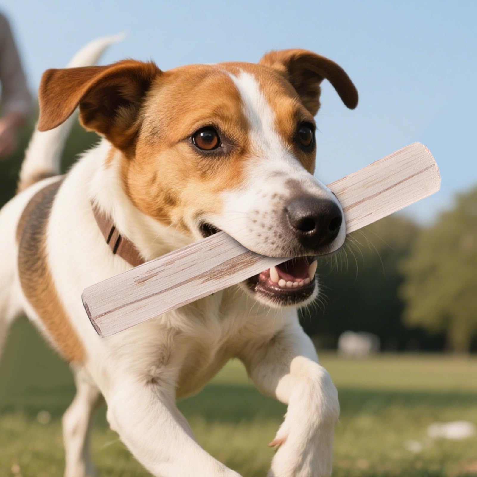 Mordedor De Madera De Café para Perros 2 Unidades Juguetes Mordedores En | Naturales Duraderas Para Masticadores Fuertes Ejercicio Al Aire Libre Y Dentición