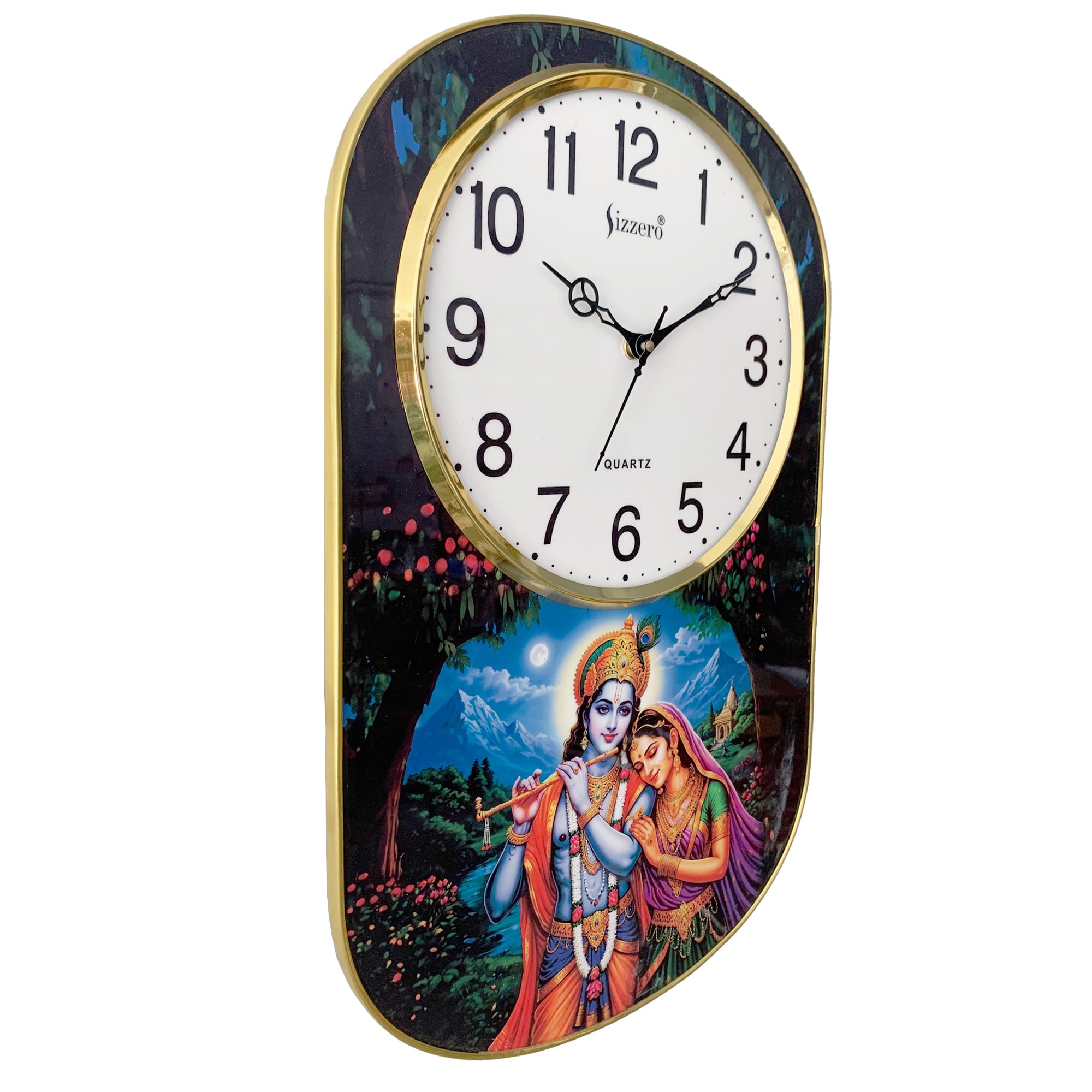 Buy Masstone Sizzero Series Wall Clock | High Gloss Premium Poster