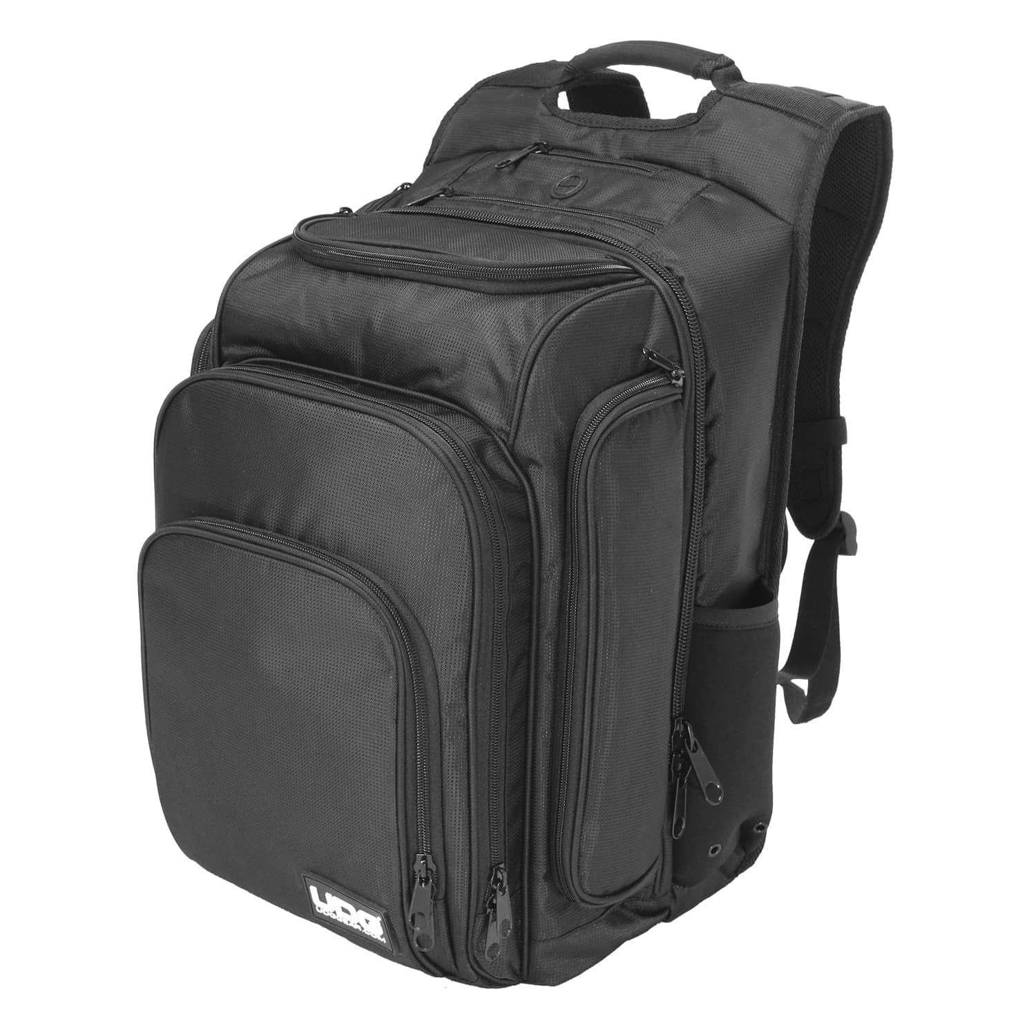UDG Gear Unisex U9101blor Tasche, Noir Intérieur Orange, 1 EU | Schlanker DJ-Rucksack für Laptop-DJs; wasserabweisendes Nylon, gepolsterte Controller-Tasche