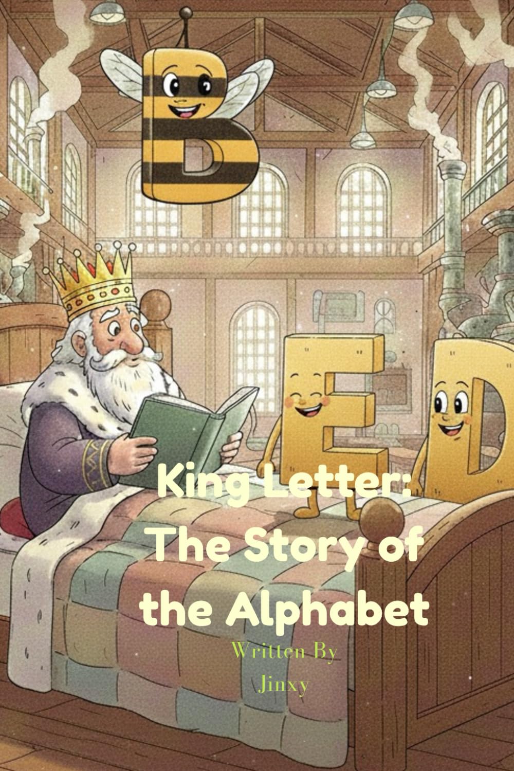 King Letter: The Story of the Alphabet: (Illustrated)