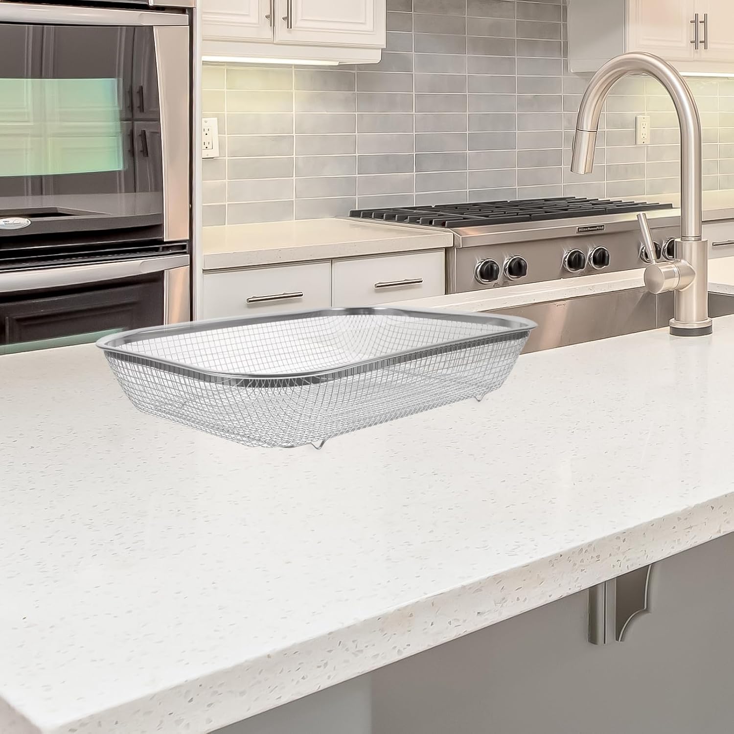 Dishwasher and Chopsticks Storage Basket Stainless Steel Storage for Drain
