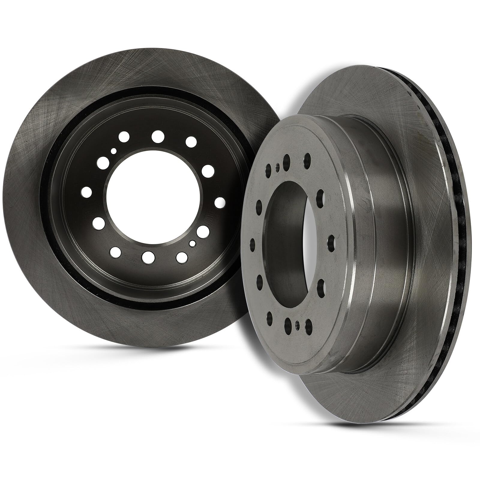 SCITOO Brakes Rotors 2pcs Rear Brakes Kit Fit For Lexus GX460 2010-2021, For Toyota 4Runner 2010-2021, For Toyota FJ Cruiser 2010-2014