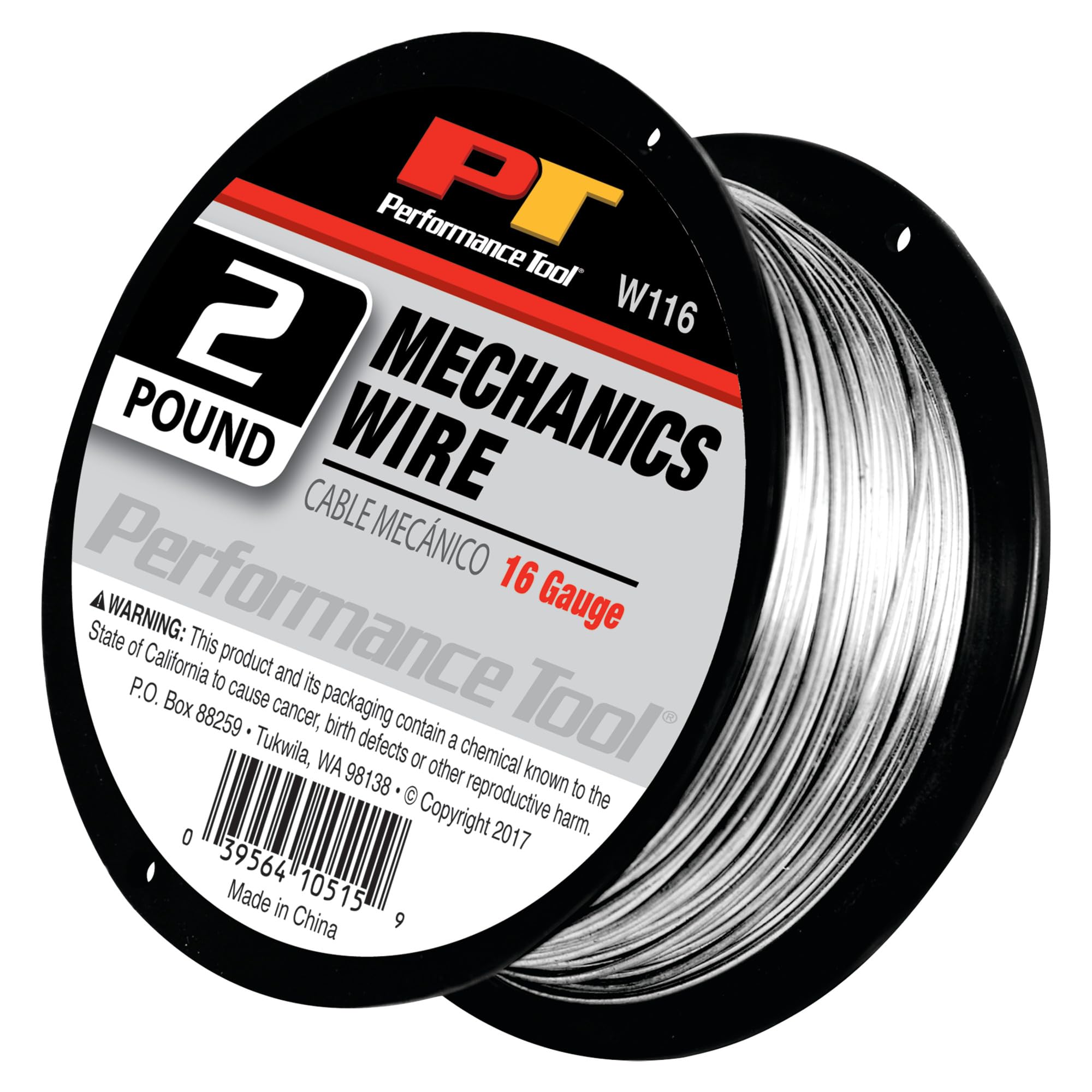 Performance Tool W116 Spool Mechanics Wire, 2 lb