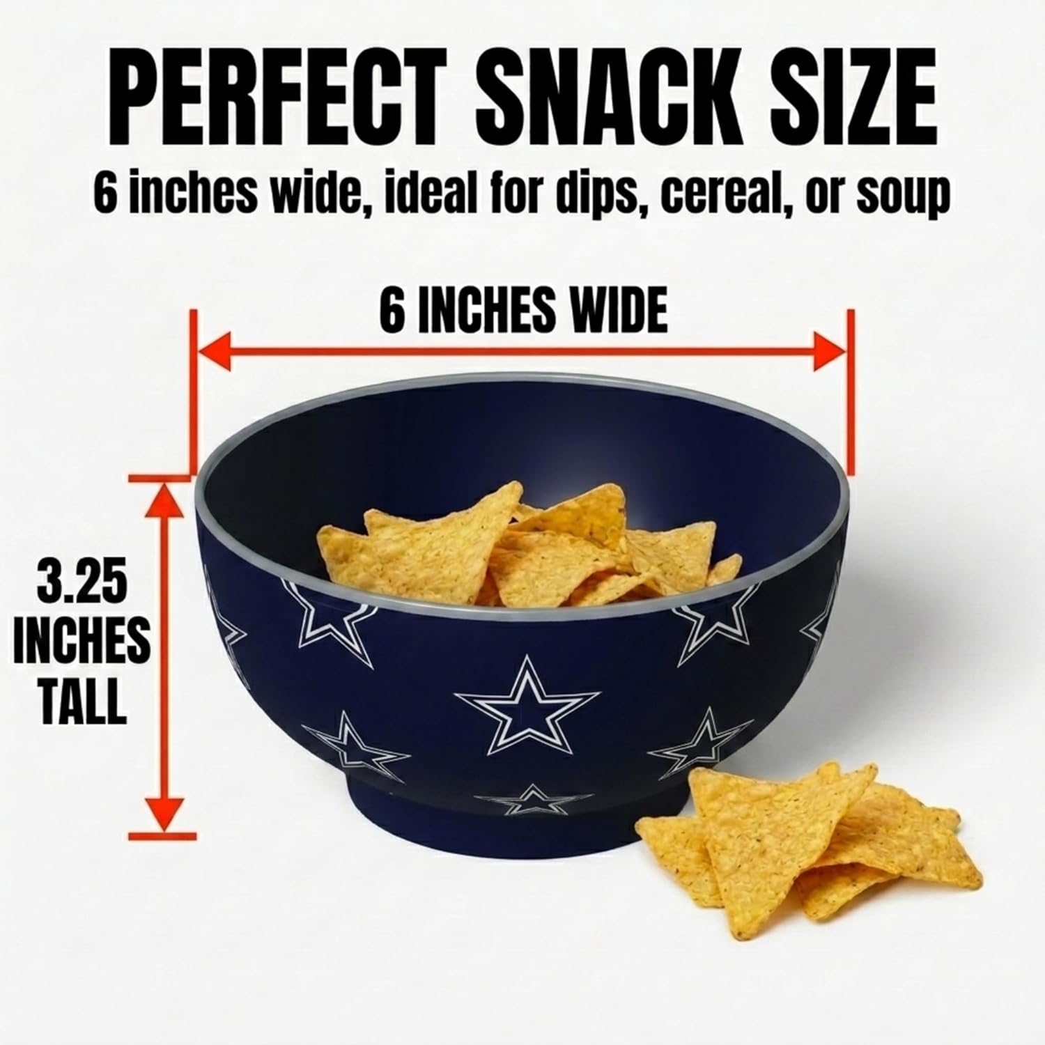 NFL Home and Away 2 Pack Serving Bowls