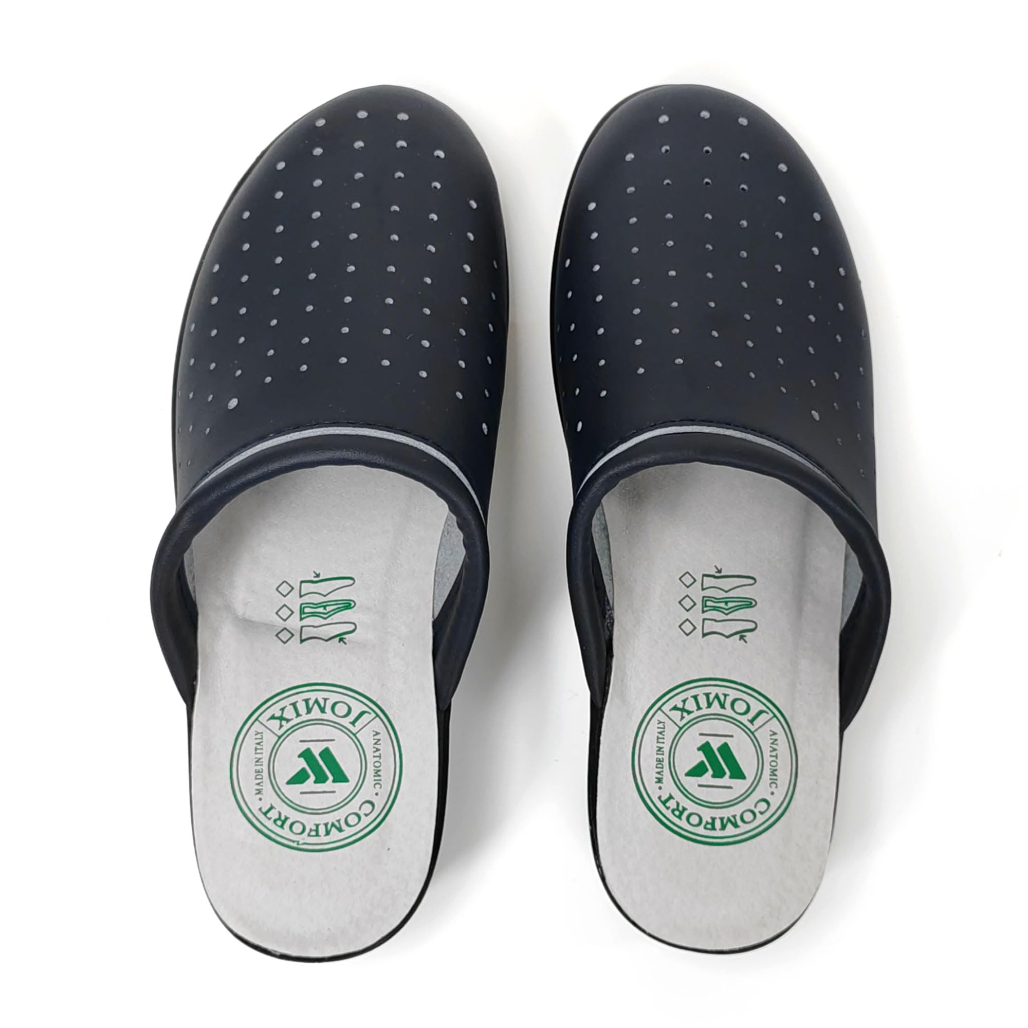 JOMIX Ciabatte Sanitarie Donna Uomo Ortopediche Zoccoli Sanitari Unisex Ospedale Scarpe da Lavoro Pantofole Morbide Calzature Infermieri OSS Made in Italy