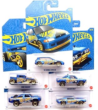 Hot Wheels Hot Wheels 2025 PEARL & CHROME SERIES "J"- 5 CARS SET 2025 Pearl & Chrome Series "J" Case - 5 Car Set