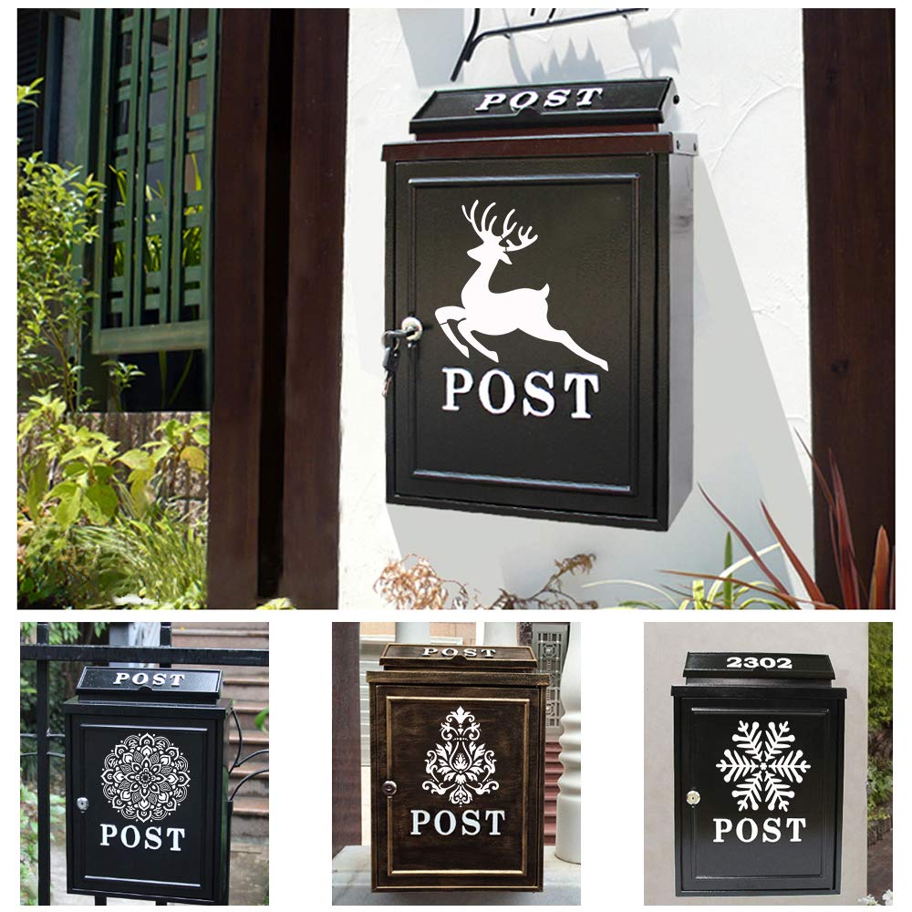 Buy Reusable Stencils Set, Mandala Stencils Laser Cut Painting Template