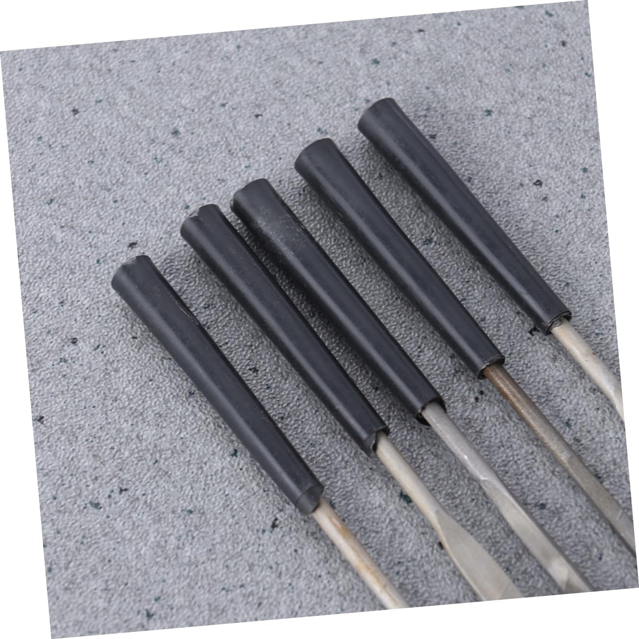 DOITOOL Wood File 5Pc Set Wood rasp rasp File Plastic Handle Metal Shaping Tools