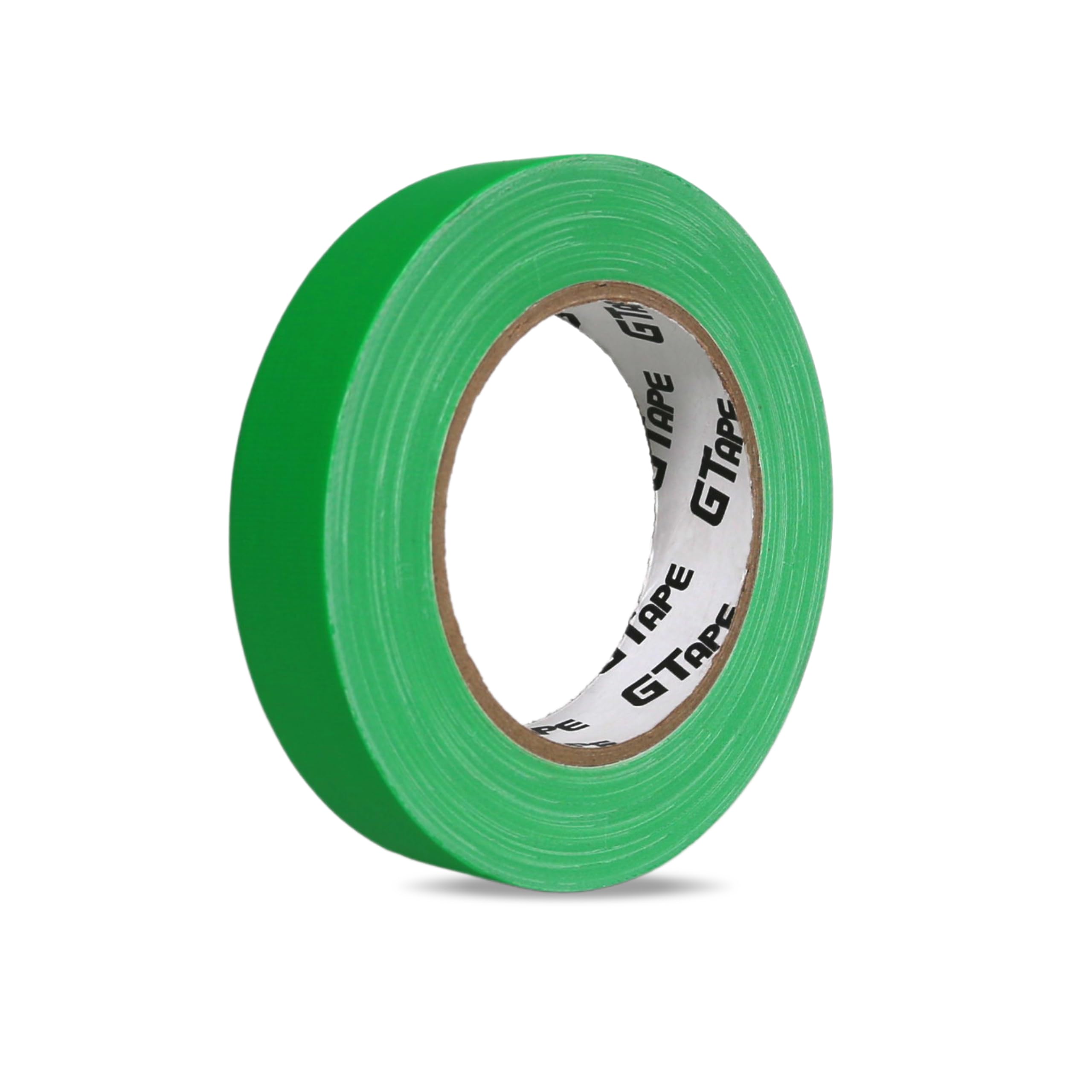 GTAPE ChromaKey Green Gaffer Tape | Weatherproof | Matte | No Residue | Easy Tear | Used for Masking, Marking, Labeling & Crafts | Length: 25m | 1 Roll (24mm)