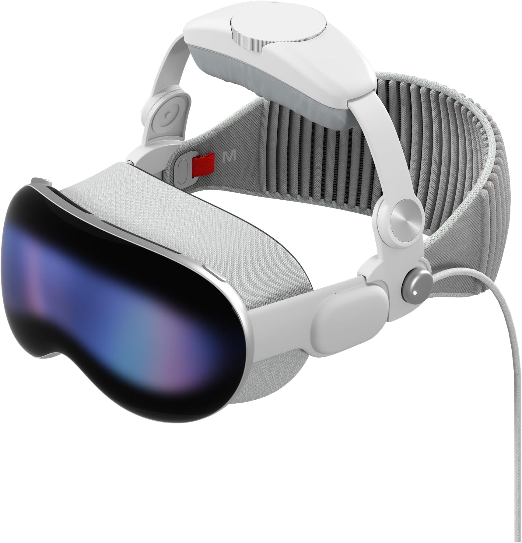 Head Strap Compatible with Apple Vision Pro, Adjustable Head Strap with Soft Sponge Pads for AVP [Ideal Pressure Reducing Strap][Lightweight]