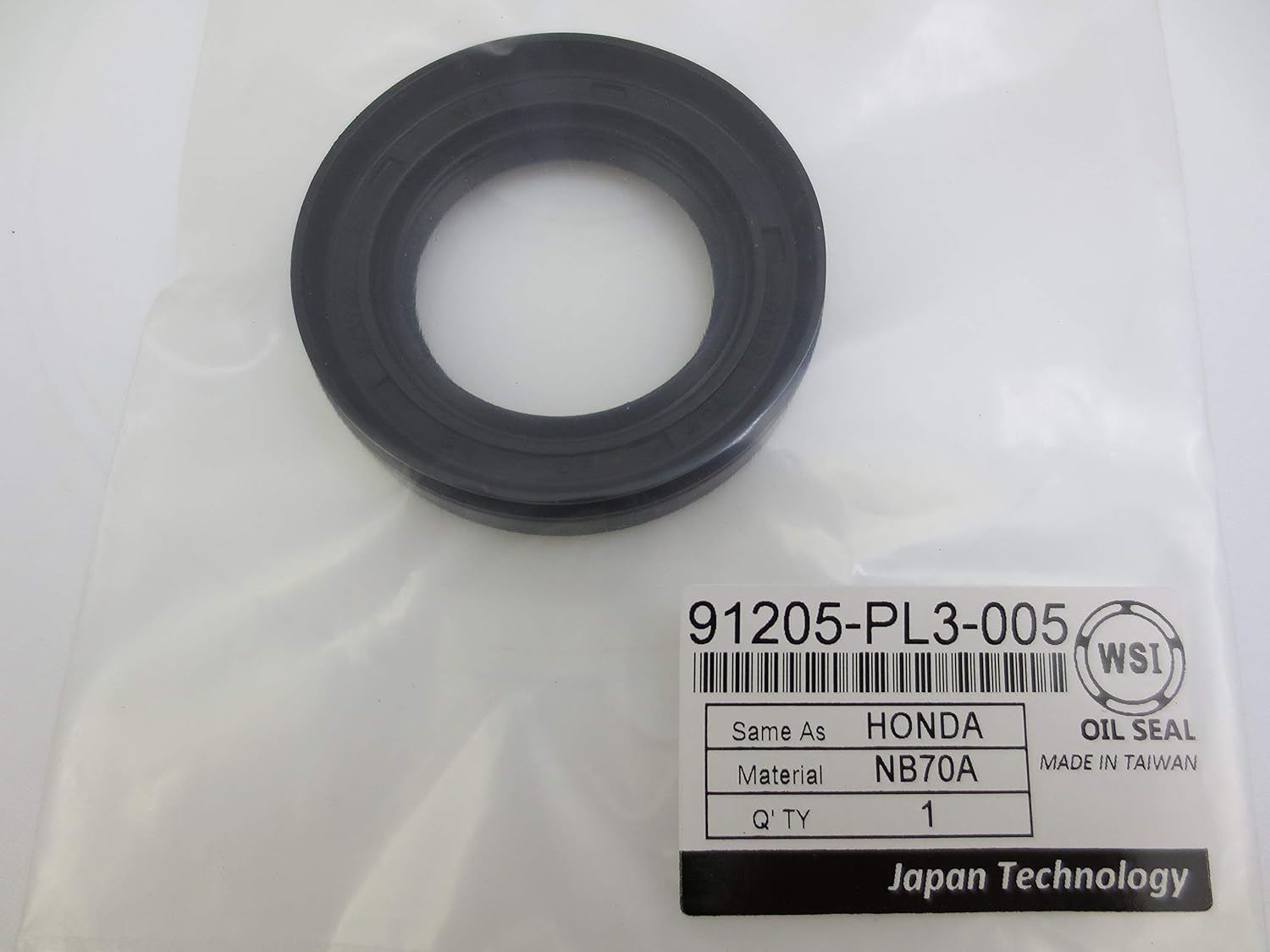 WSI 91205-PL3-005 Oil Seal For Front Drive Shaft for Honda