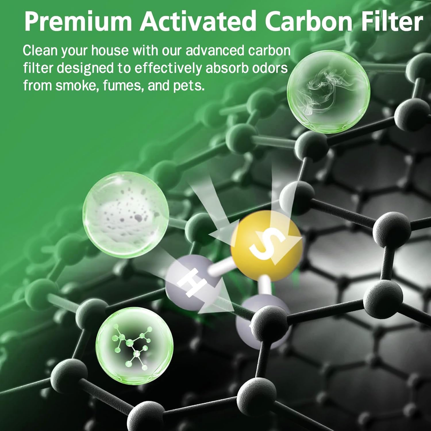 Generic 1000 Replacement Filters Compatible with AirDoctor 1000 Air Purifier, Integrated Premium Filter, activated Carbon and Pre-filter, 2-Pack - Image 6