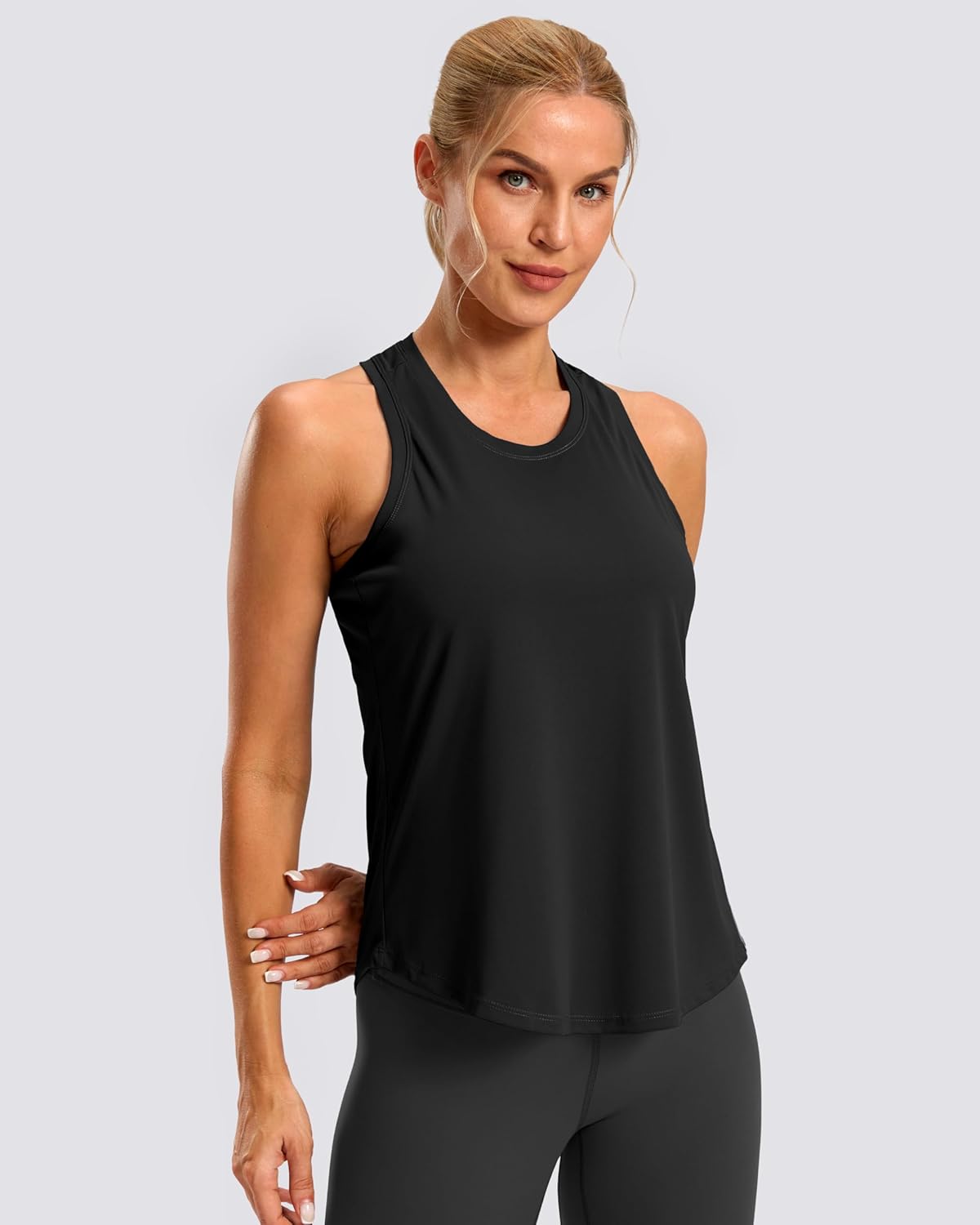 G Gradual Women's Workout Tank Tops Racerback Athletic Yoga Tops Loose Fit Sleeveless Running Gym Sports Shirts for Women - Image 2