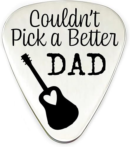 Miniatura 9 de Couldn't Pick a Better Papa Gift Idea Guitar Pick Gift Christmas Gift for Papa Plays Guitar FBA-COULDNT-PICK (Papa)