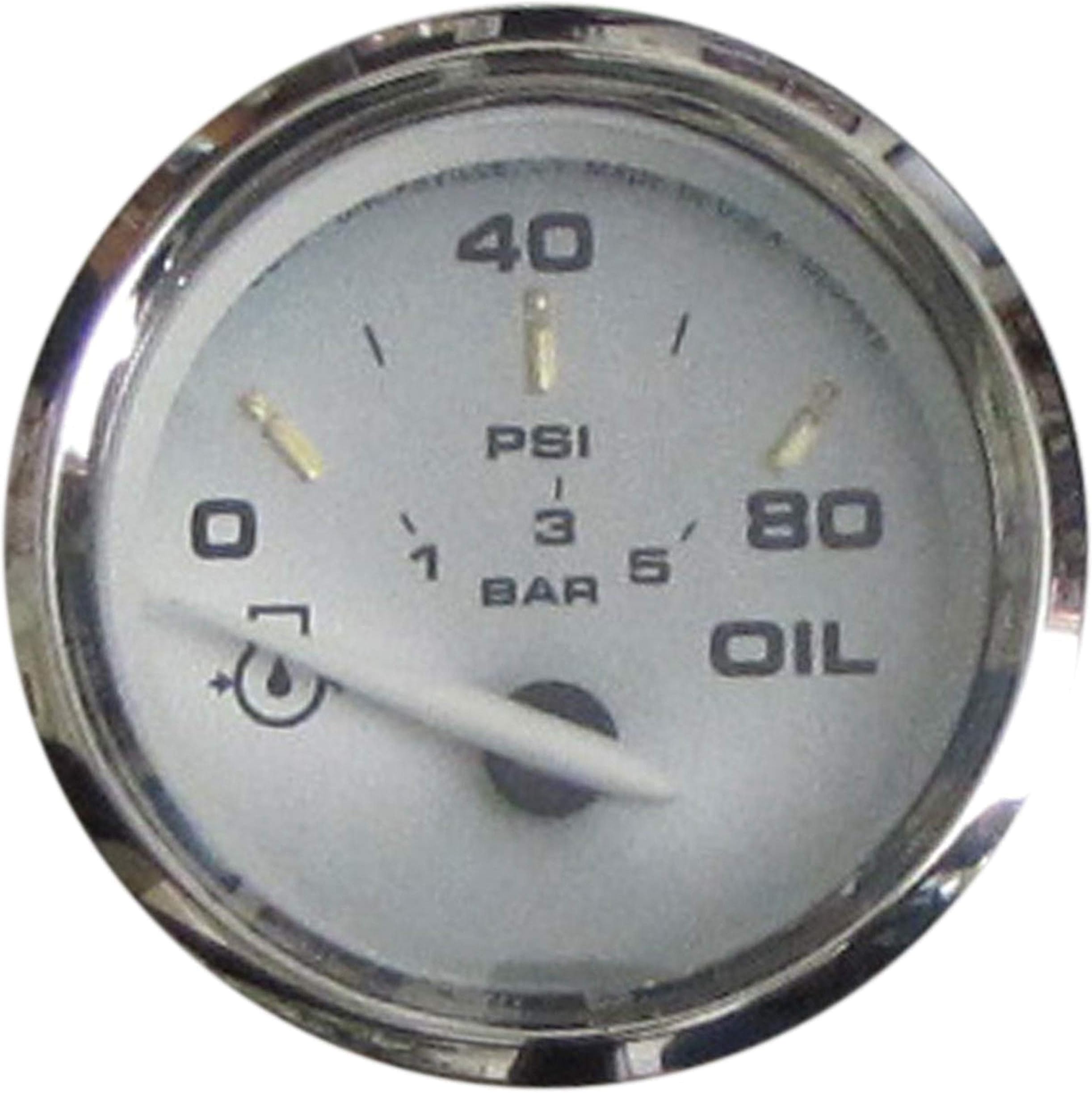 Faria 19002 Kronos Oil Pressure Gauge (80 PSI) - 2"