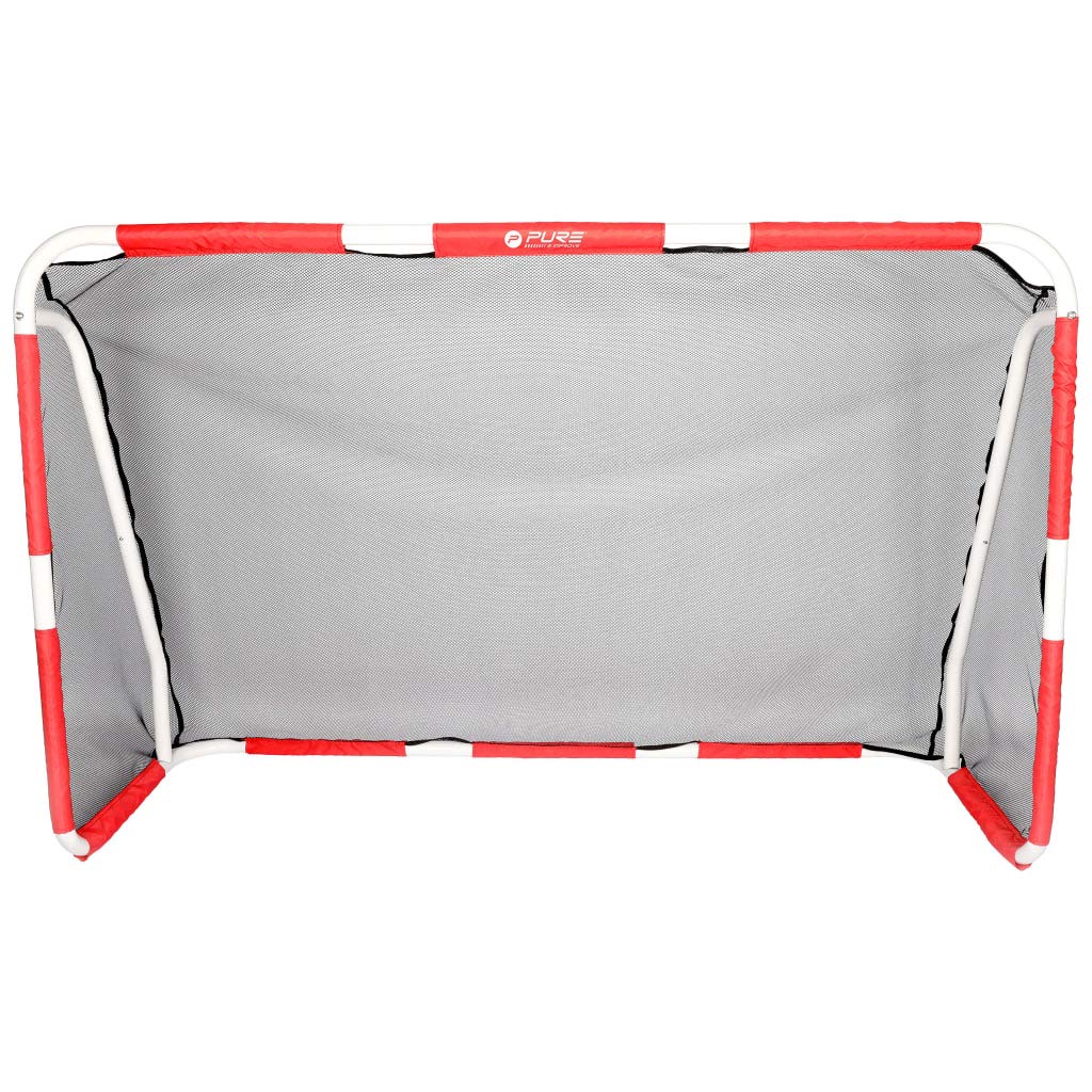 Pure 2 Improve Foldable Football Goal with Mounting Pegs for Outdoor Use 170 x 11 x 60 cm