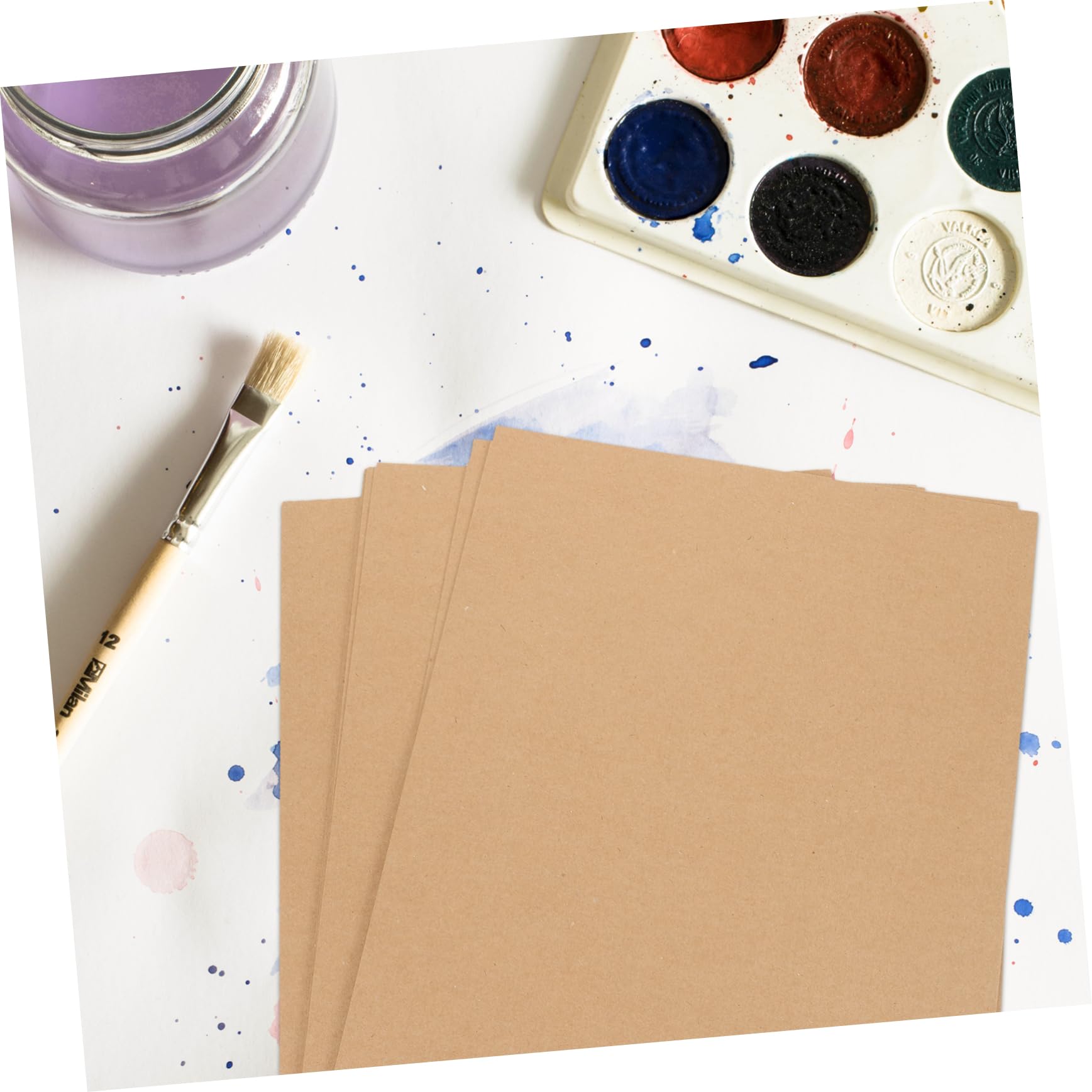 SEWOART Papier de Dessin Vierge 10 Feuilles pour Artistes, Papier Épais