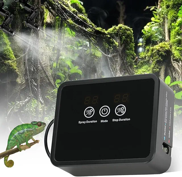 Intelligentes Reptilien-Beregnungssystem mit Timer für Terrarien