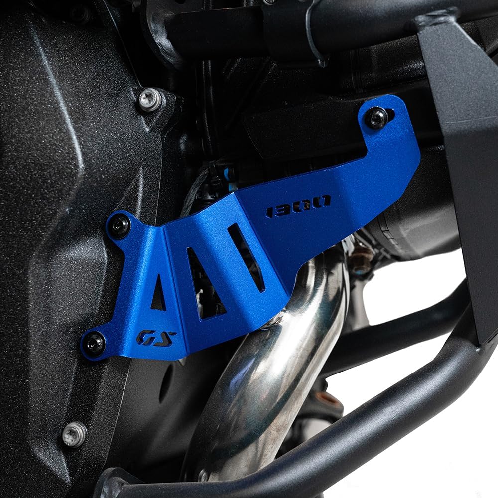 Compatibile con R1300GS Adventure R 1300 GS GSA R 1300GS ADV Opzione 719 2023 2024 2025 GS1300 Accessori Griglia di protezione del sensore di ossigeno per moto (Nero)
