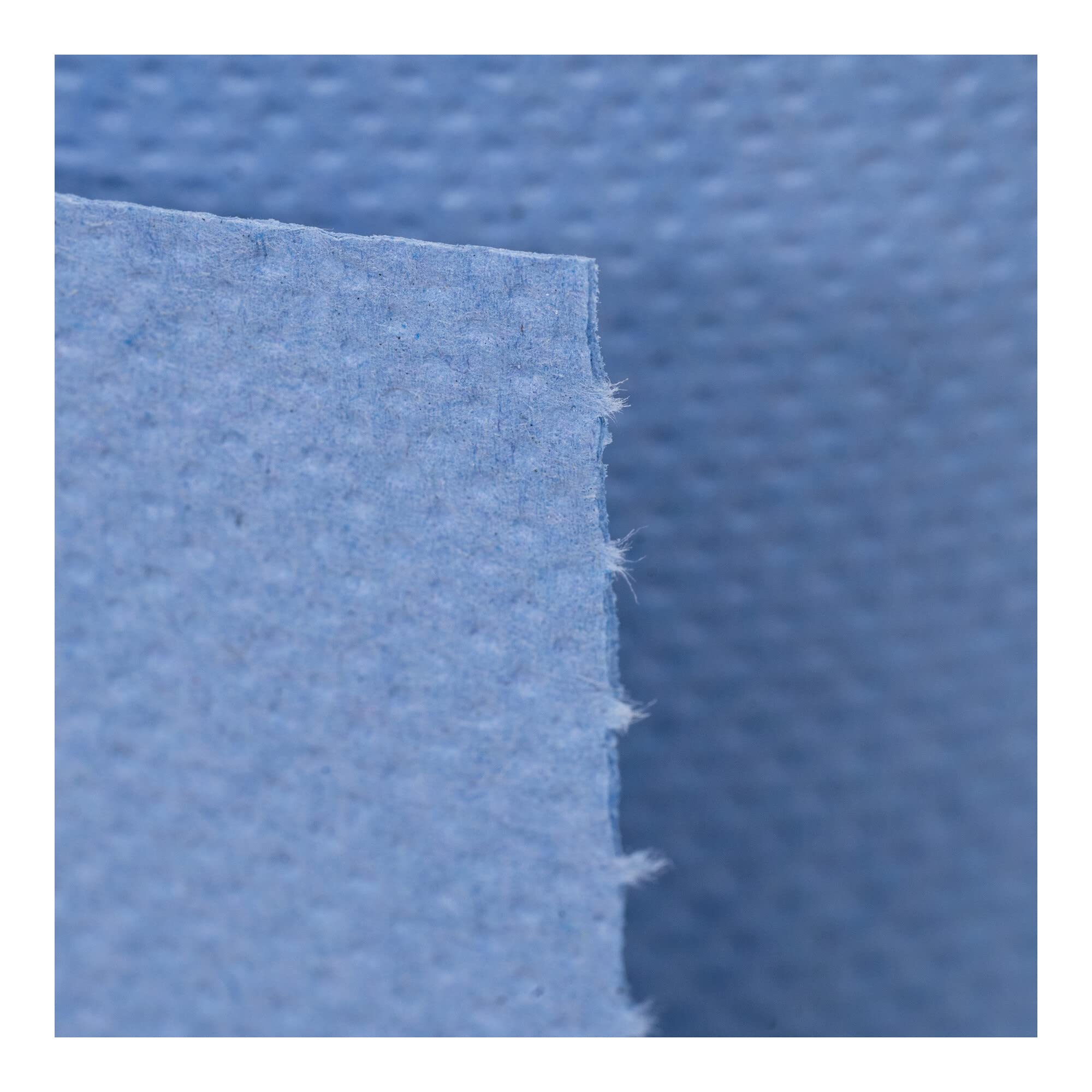 STIER Putzpapier Rollen, 6 Rollen, blau, Putzrollen, 3-lagig, Länge 30 cm x Breite 23 cm, saugstarke Reinigungstücher, reißfeste Putztücher aus 100% Zellstoff