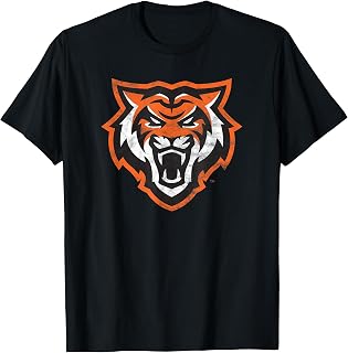 Idaho State University ISU Bengals Distressed Primary T-Shirt