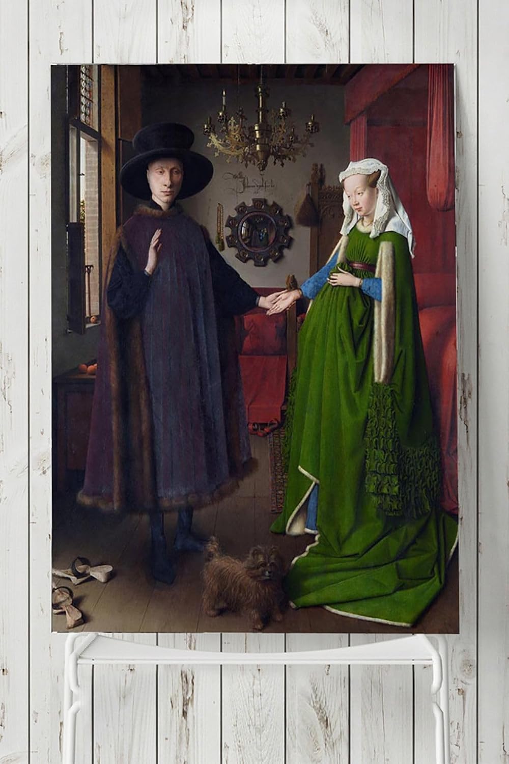 Postermanya (pster9237) Van Eyck - Arnolfini'nin Evlenmesi Sanatsal Poster 90x130cm