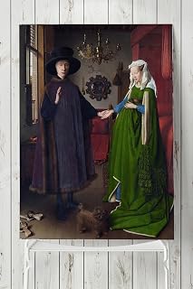 Postermanya (pster9237) Van Eyck - Arnolfini'nin Evlenmesi Sanatsal Poster 90x130cm