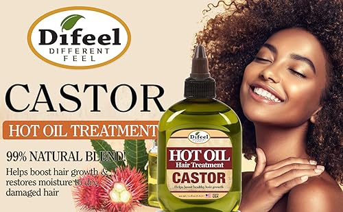 Miniatura 8 de Difeel Tratamiento de aceite caliente de ricino 7.1 oz.