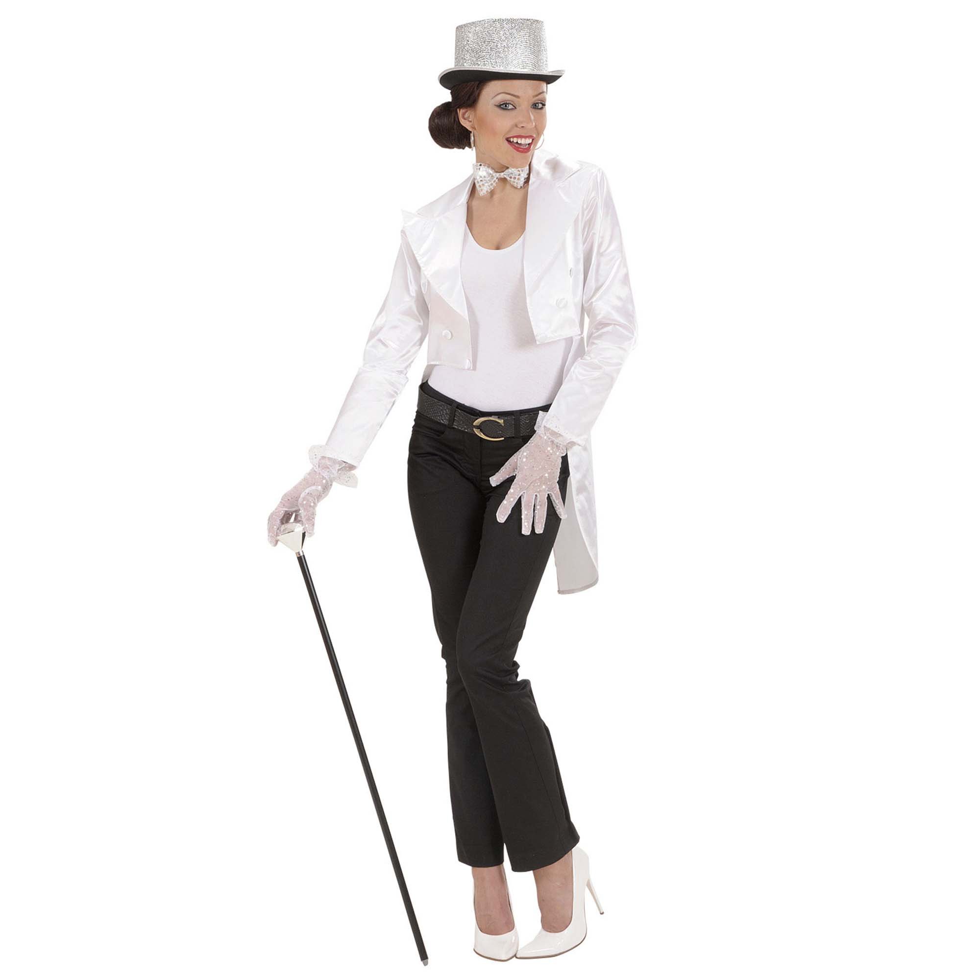 W WIDMANN MILANO Party Fashion - Costume frac in raso, showgirl, direttore di circo, costumi in maschera