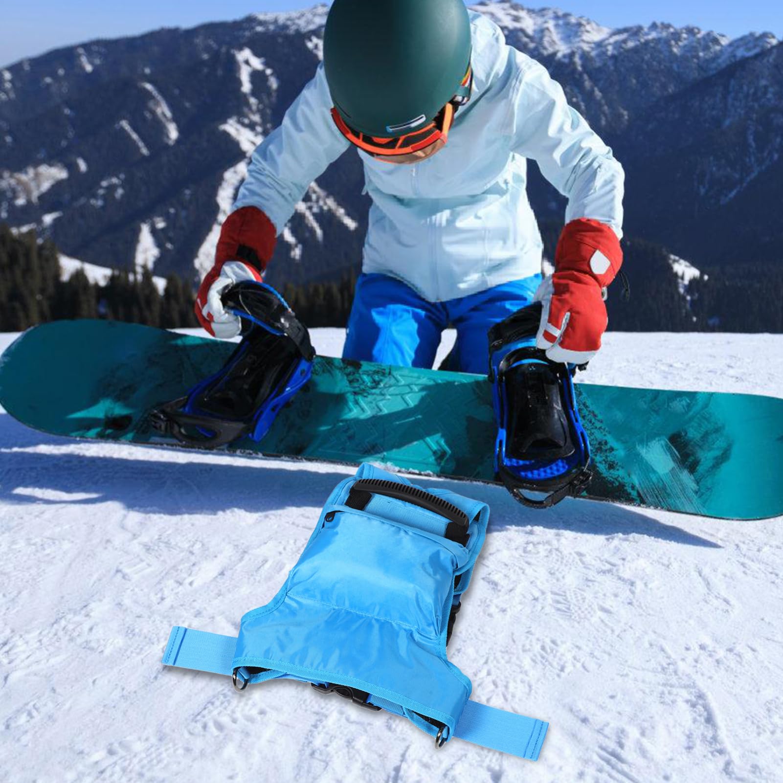 Mipcase Ceinture D'Entraînement De Ski Équipement D'Équitation Corde De Marche Équipement D'Entraînement De Ski Laisse De Ski Corde De Ski Nautique Corde De Traction Laisse De
