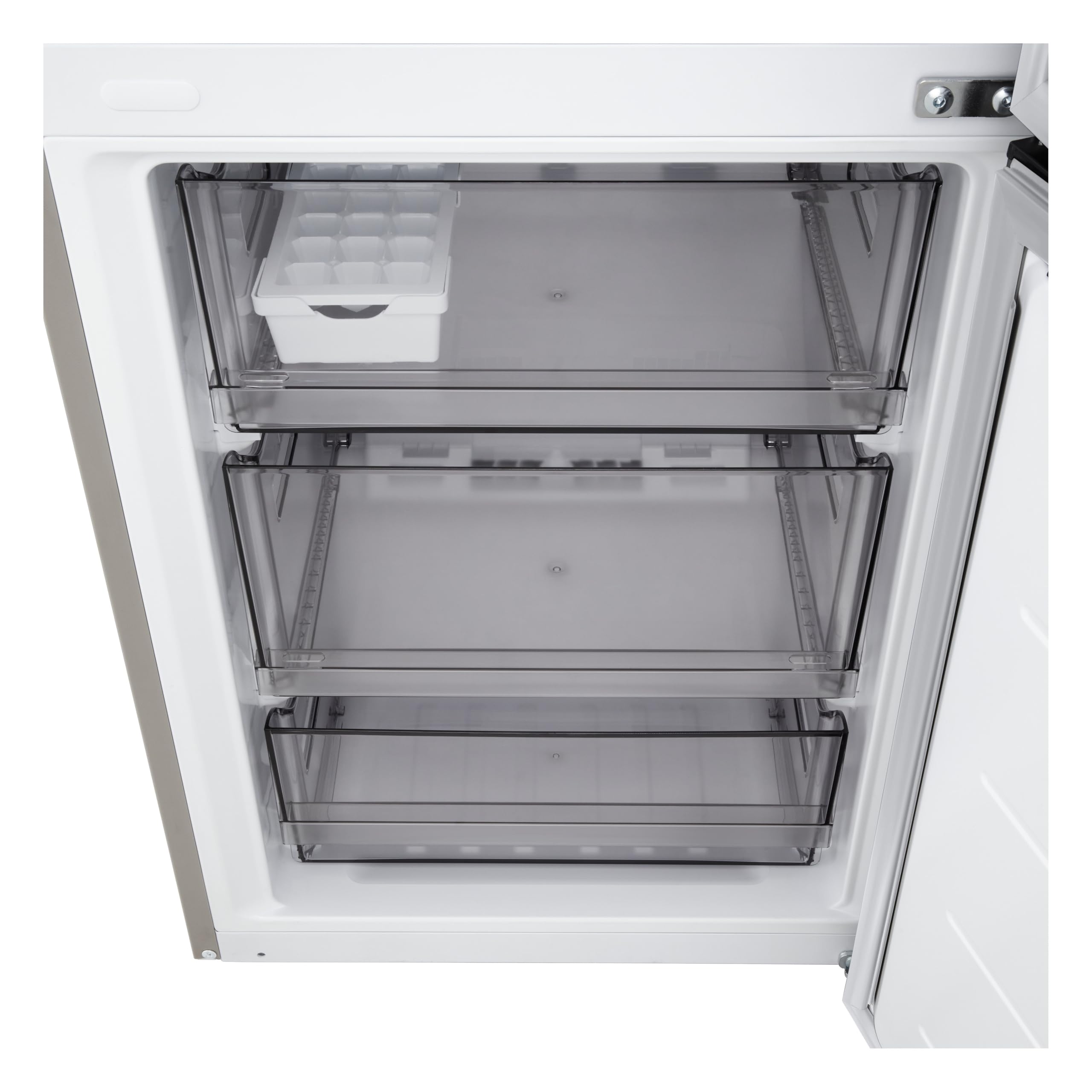LG GBBS322CPY Frigorifero Combinato Larghezza 60 cm Fit & Max, Classe C, Raffreddamento Ottimizzato con AI Saving, Total No Frost, Door e Linear Cooling, 375 L, Smart Inverter, Wi-Fi, Prime Silver