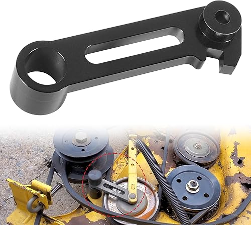 Camoo M143350 - Brazo loco de polea de cubierta para John Deere|Scotts|Sabre Select cortacésped con cubierta 48C 54C - Actualización OEM