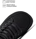 HOBIBEAR Unisex Barefoot Shoes | Wide Toe Box | High Top Canvas | Comfortable Trail Running Sneaker