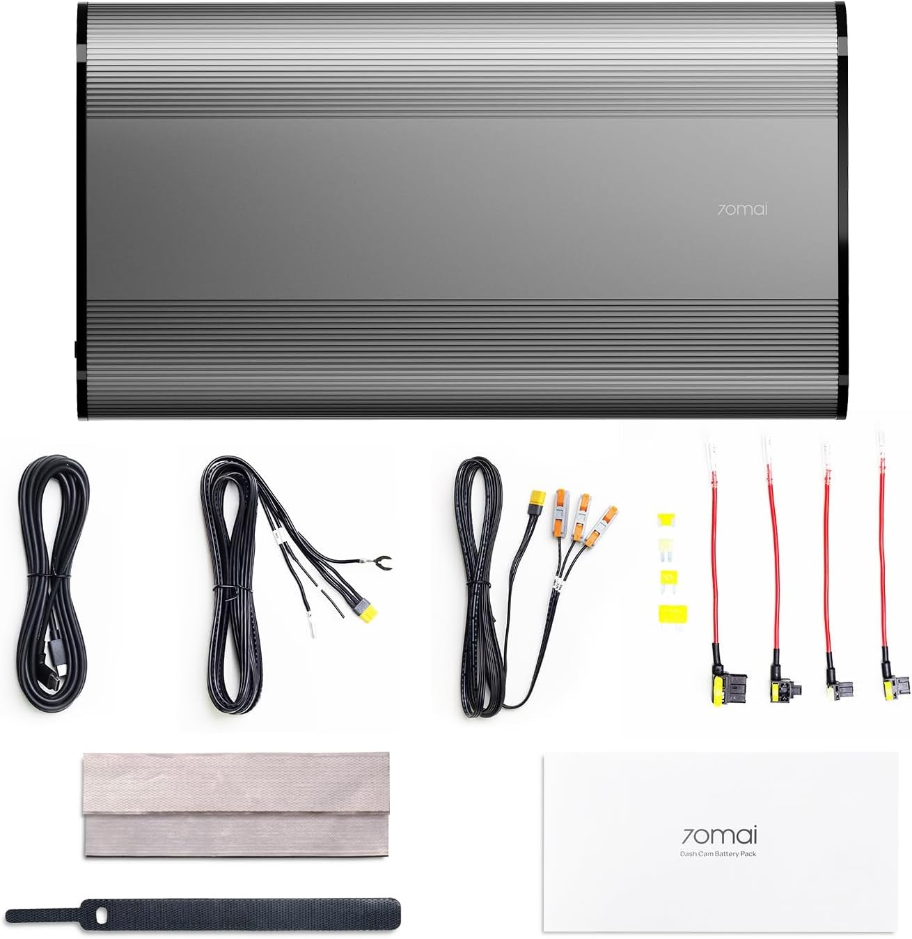 Contents of 70mai Dash Cam Battery Pack BL96NNX package