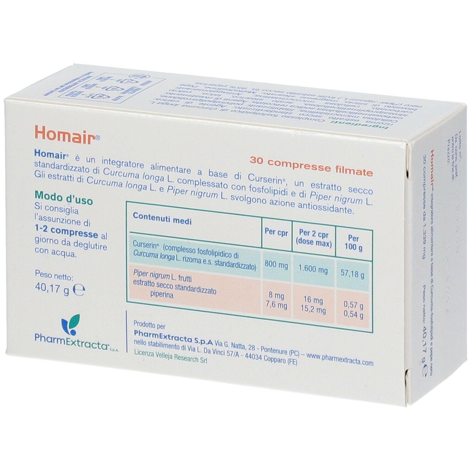HOMAIR 20CPR