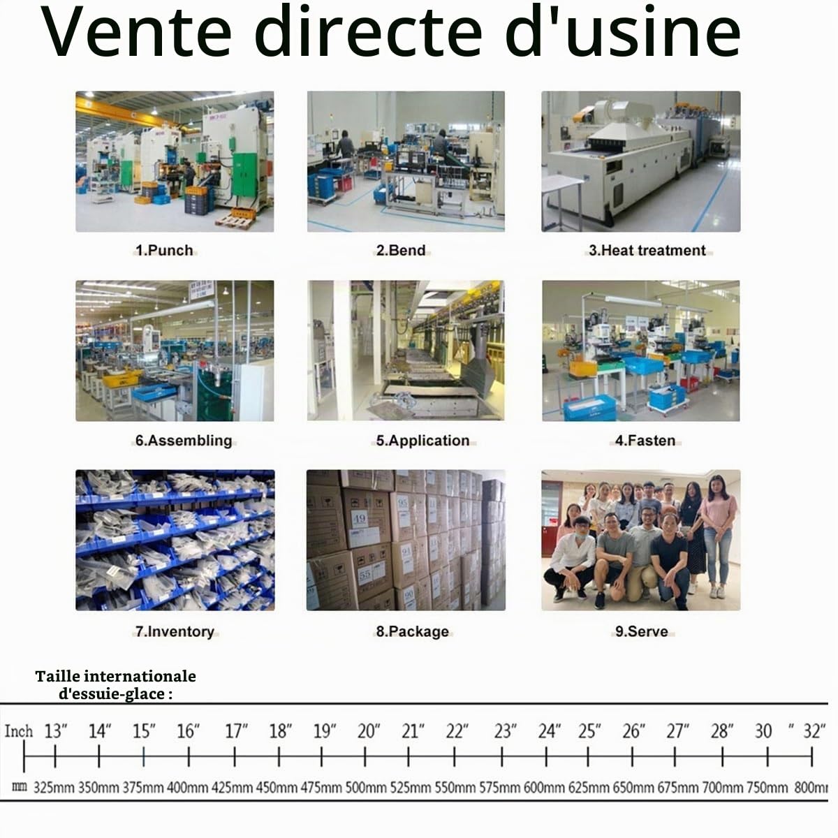 Balais d'essuie-glace avant et arrière compatible avec Renault Clio 4 2012-2019 pare-brise pare-brise fenêtre avant 26"+14"+10" 2015 2016 2017 2018