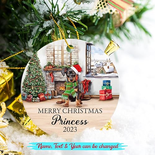 Miniatura 63 de Adorno personalizado para árbol de Navidad de perro Chow Chow, regalo único de Navidad negro para los amantes de los perros Adorno negro Chow Chow