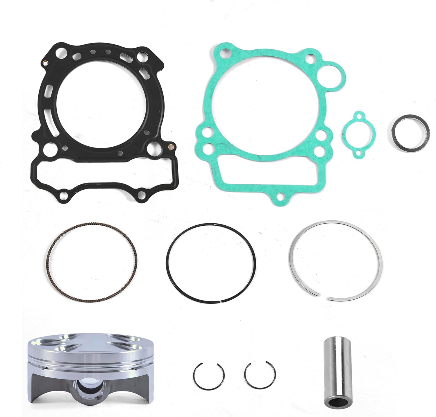 DEEDEEGOOLY Piston Rings Pin Clips kit Fit for YAMAHA WR250F YZ250F YZ 250F YZ 2001-2013 for 5XC-11311-20-00 5NL-11311-00-00