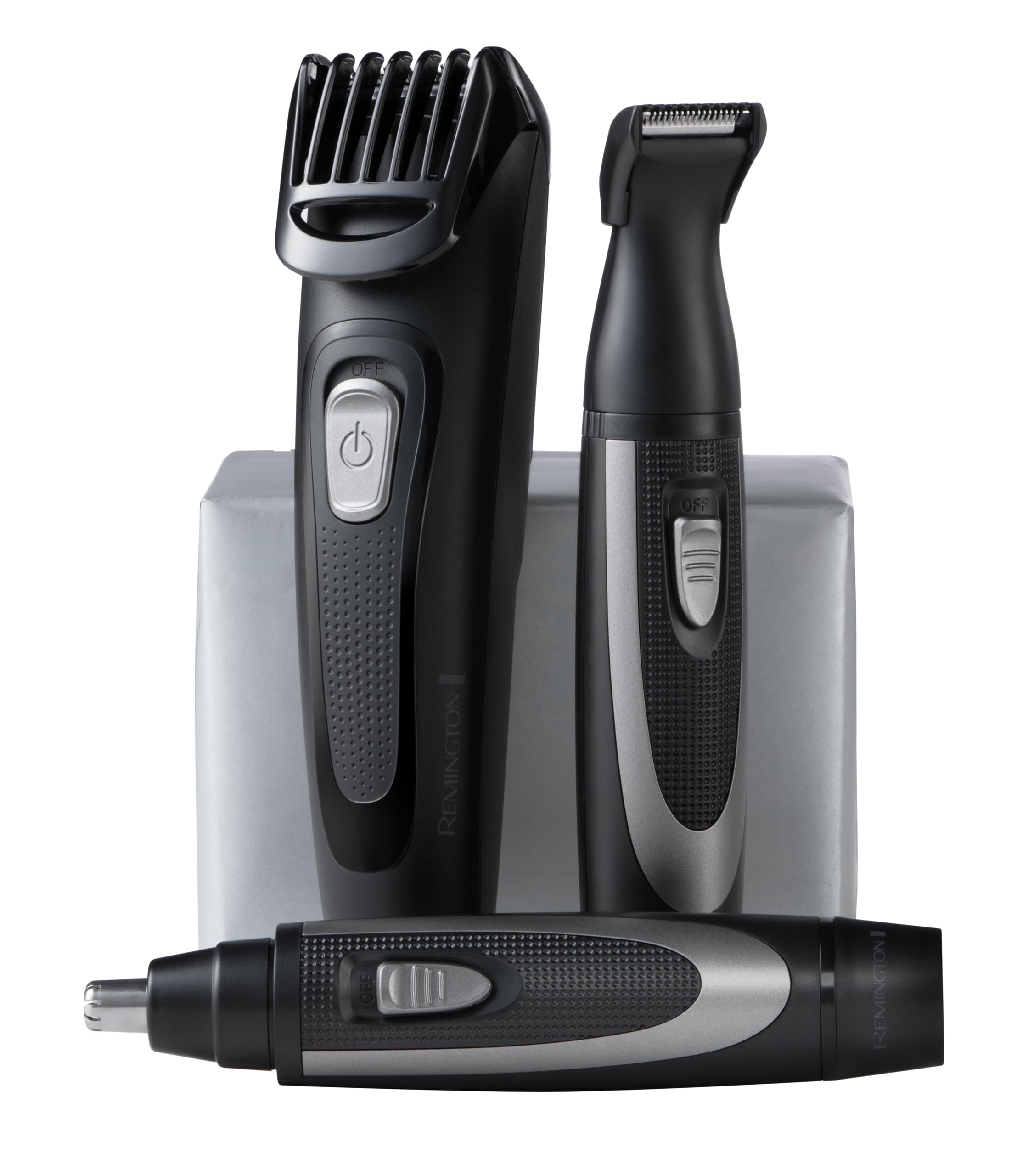 Remington Beard Trimmer Kit The Works (6 Piece Beard Trimmer with Comb (2mm-18mm)