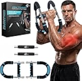 Ultimate Twister Arm Trainer for Men & Women, 5-Level Portable Chest and arm Trainer (40–130 lbs), 27° Ergonomic Arm Workout Equipment, Adjustable Chest Machine Home Gym & Travel Fitness Tool