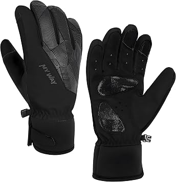 Ski Gloves, Winter Cold Weather Glove for Men Women, Warm Touchscreen Snowboard Gloves