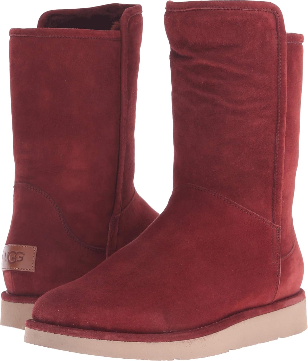 Amazon.com | UGG Abree Short Rust 6 B (M) | Mid-Calf