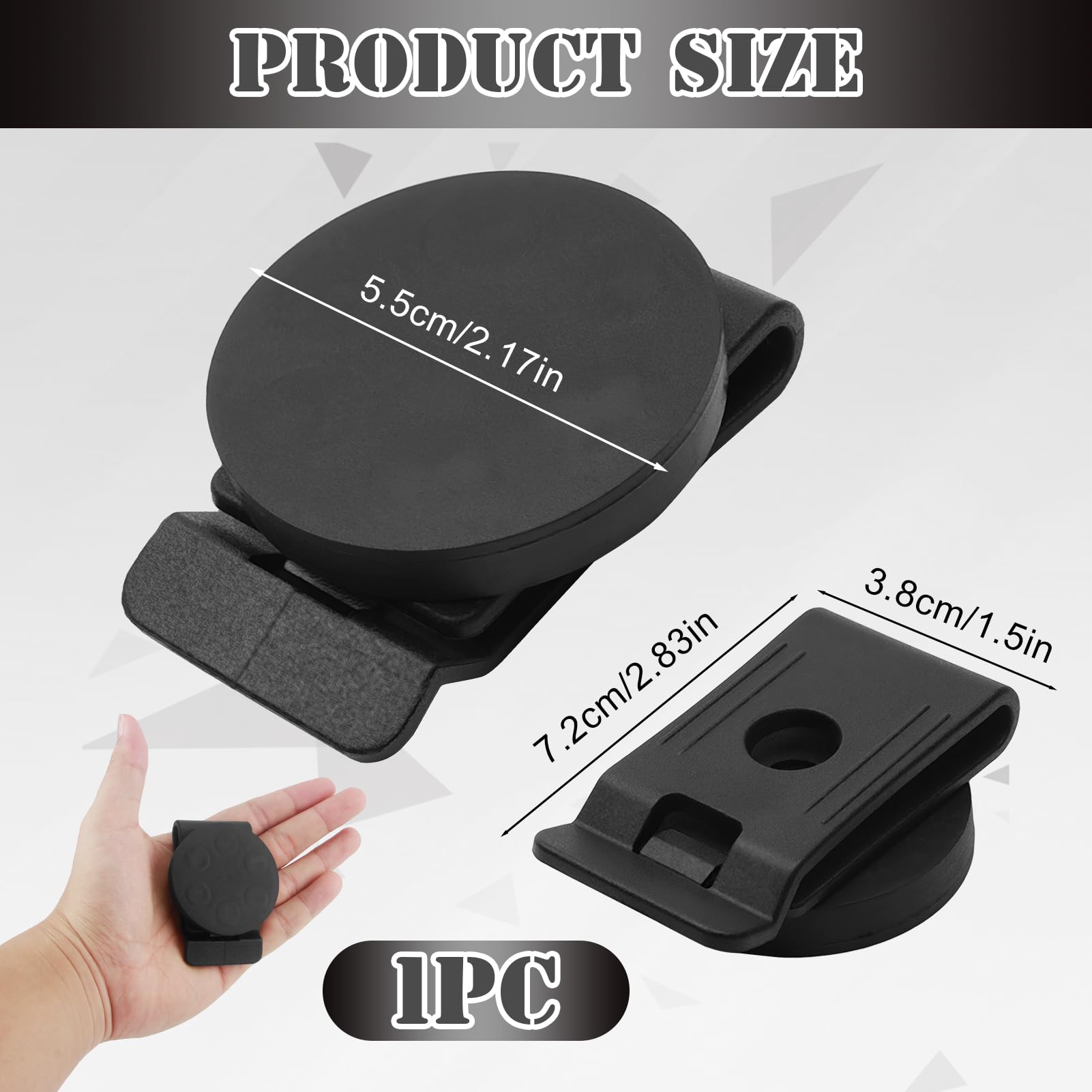 Magnetic Tool Holder Belt Clip - Image 2