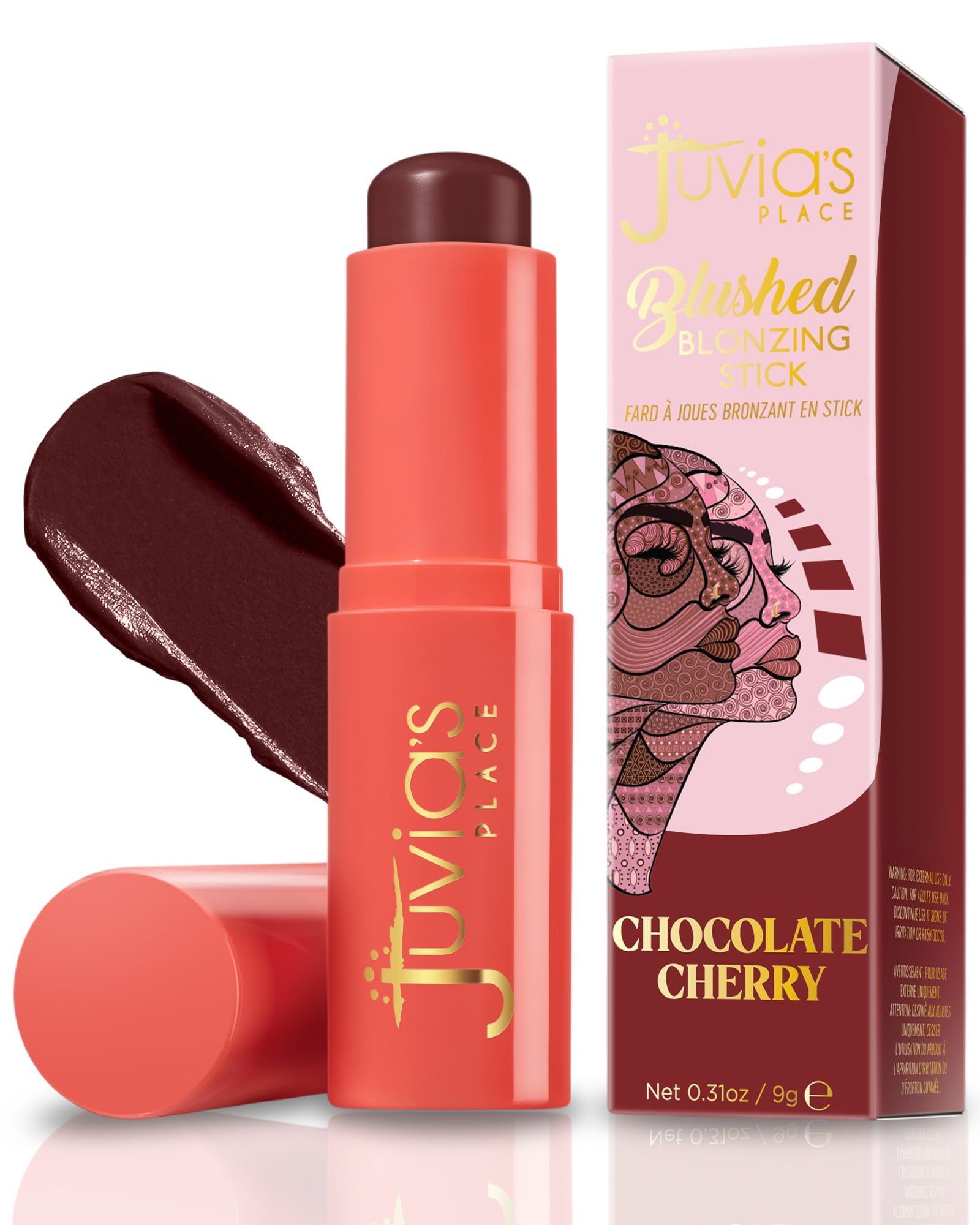 Amazon.com : Juvia's Place Blushed Blonzing Stick - Chocolate
